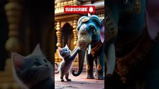 Trip to India🇮🇳 #song #music #cover #india #love #cats #cat #new #cute #catsai #funny #shorts #ai
