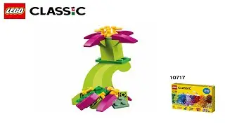 🌹 LEGO instructions 🌹 Classic 🌹 10717 🌹  Extra Large Brick Box - Flower 🌹