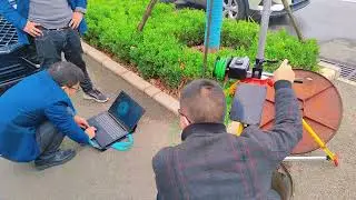 Sewer pipe inspection camera, sonar inspection system, manhole inspection camera
