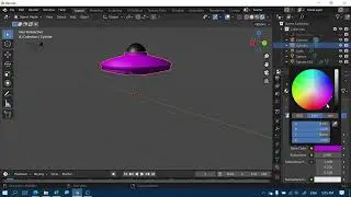 Creating a UFO in Blender