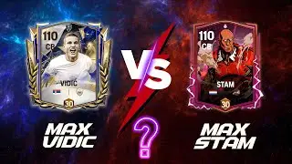 Debate Settled 🔥☠️ 105 Vidic Vs 105 Stam FC mobile Comparison 🥵 Who&rsquo;s Better ⁉️