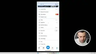 How do I change the paper size in Tiny Scanner app