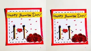 DIY promise Day card/Cute Couple Gift ideas/Promise day Greeting Card/promise Day/Valencias Day Card