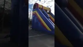 22ft Epic Slide Bouncy Castle Hire Auckland