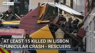 At least 15 killed in Lisbon funicular crash - rescuers