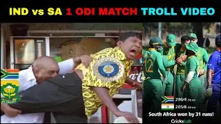 IND vs SA 1st ODI MATCH HIGHLIGHTS TROLL VIDEO || IND vs RSA Match Troll Video || NAKKALBOSSS