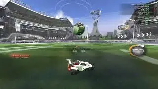 My First Decent Ceiling Shot As A Gold 3🥳#gabriel #rocketleague #rocketleagueclips