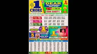 Nagaland lotteryresult today 1.pm 11/06/2025 morning Nagaland State Lottery Result Pdf.#discount