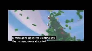The boss baby destroy city ride pony christmas tree