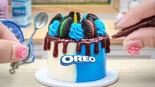 Amazing Miniature OREO Chocolate Cake 🍰🍫| 1000+ Satisfying ASMR Tiny Dessert Tutorial | Mini Bake
