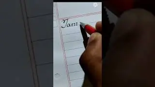 Tanisa - name in ultra clean handwriting | calligraphy handwriting for beginners | #shorts