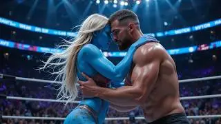 &ldquo;A Human Man vs the Blue-Skinned Woman Warrior&mdash;Who Will Fall First?&rdquo; |sci -fi