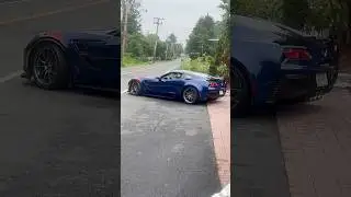 Loud Corvette C7 Grand Sport exhaust!!