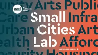 Small Cities Lab Supergraphic Installation