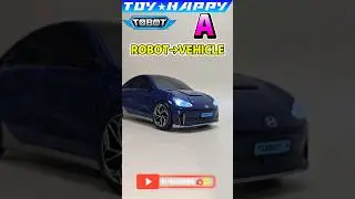 ROBOT&rarr;VEHICLE  TOBOT transform  A  IONIC6 #shorts #toys
