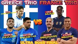 Greece VS France [RIVALRY] ⚽️ Mbappe,Bakasetas,Griezmann,Pavlidis ⚽️ with ULTRA BOSS FINAL ⚽️