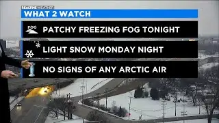 Chicago Weather: Patchy Freezing Fog Sunday Night
