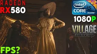 Resident Evil Village ( Castle Demo ) Test On RX 580 | 1080p