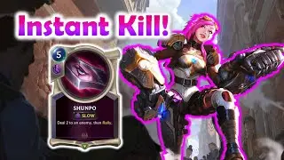 20 Damage One Turn Kill Shunpo Vi! | Draven Vi Deck | Legends of Runeterra