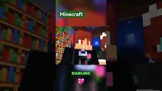 Minecraft JJ Heart Eyes & Vampire Kiss#minecraft #youtubeshorts #gaming #viralshort