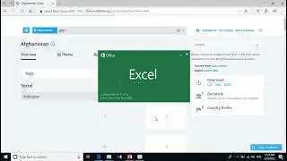 نحوه دریافت معلومات از بانک جهان(How to search data from Worldbank)