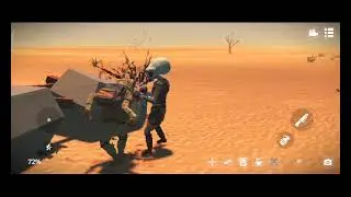 beating alien a** (dead wasteland survival)