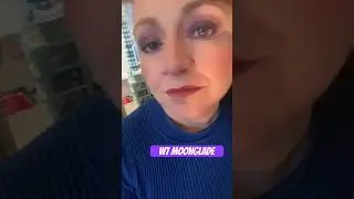 Palette Of The Week : W7 Moonglade Palette Feelin Blurple 🥰 #w7makeup #w7moongladepalette #shorts