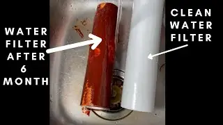 Water filter after 6 months in my RO/DI system - unbelievable!!!