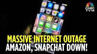 Amazon упал | Масштабный сбой в работе AWS парализовал работу Интернета | N18G | CNBC TV18