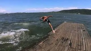 Ride through Brazil's small town of Antonina