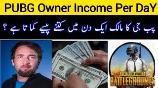 Pubg owner income per Day | Pubg owner income per year | Brendan Greene income per Day