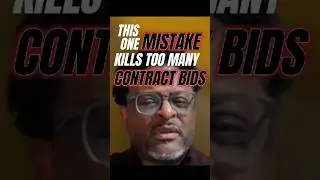 The Contract Bid Mistake No One Talks About | #smallbusinessgrowth #supplychain #supplyready