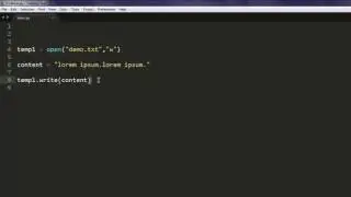 Write Text File in Python
