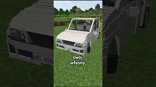 SAMOCHODY w MINECRAFT DATAPACK #shorts