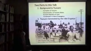 Tsunami and the LBA Eruption of Thera