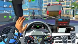 New Taxi Driving: BMW Car Taxi And Drop Driving Game 2026! Android Gameplay