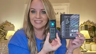 136GB Digital Voice Recorder, 9000 Hours Audio Recording