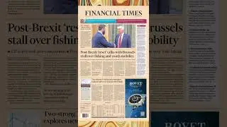 Post Brexit 'reset' talks with Brussels stall over fishing and youth mobility