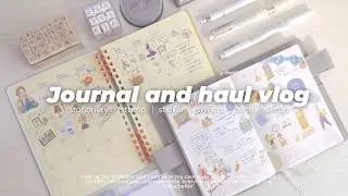 【 Deco vlog 】たまっていたマンスリーデコとマインドウエィブのアイテムでほぼ日手帳デコ✍￤rollbahn￤hobinichi￤monthlydeco
