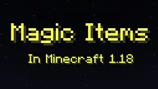 Create Magic Items In Minecraft 1.18