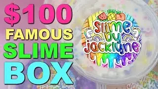 $100 HONEST SLIME BOX REVIEW * SLIME BY JACKLYNE