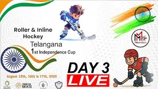 MAHI MEDIATelangana Roller & Inline Hockey || Mahi Media - DAY -3