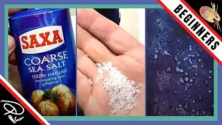 Watercolour Techniques for Beginners - Using Salt