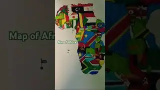 My map of Africa #africa #mapping #drawing #geography #flagmaps #history #maps #art #countries #cool