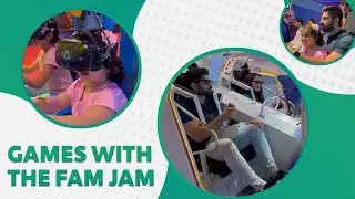 TRYING OUT INDOOR MALL GAMES WITH THE FAMILY | AIMAN - AMAL - MINAL - AHSAN | 2022