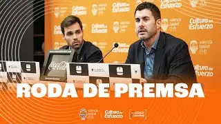 🎤 Comparecencia de Enric Carbonell y Luis Arbalejo | Valencia Basket