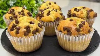 Mini Chocolate Chips Muffins using pancake mix | tokyothesa 