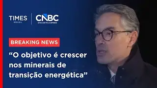CEO da Vale diz que quer retomar liderança global na produção de minério de ferro | BREAKING NEWS