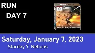 Voidspark Chronicles: DAY 7 Run - Quest Calendar