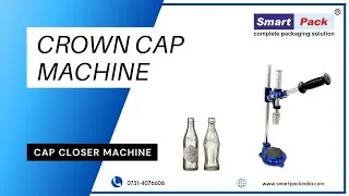 Cap Closer Machine - Manual Crown Capping Machine CONTACT- +91 9109108483